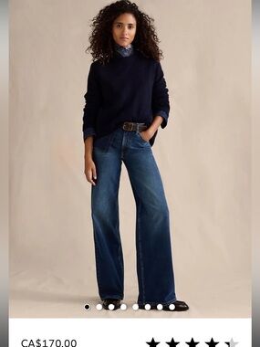 Banana Republic Top Rated
THE ICON CLASSIC WIDE-LEG JEAN